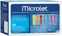 Microlet Lanzetten farbig 100 Stck.