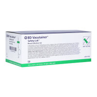 BD Vacutainer Safety-Lok Schlauch 305 mm, latexfrei, 21G, 50 St&uuml;ck