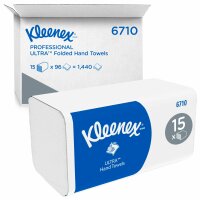 Kleenex Ultra Falthandtücher weiß 3-lagig...