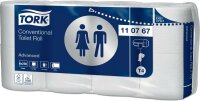 Tork Toilettenpapier Conventional 2-lg. weiß 8x8...