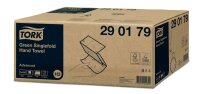 Tork Advanced Handt&uuml;cher 2-lg., gr&uuml;n,  25 x 23 cm, 3750 St&uuml;ck   394065